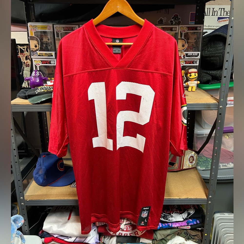 Aaron Rodgers Green Bay Packers Red Reebok NFL Jersey